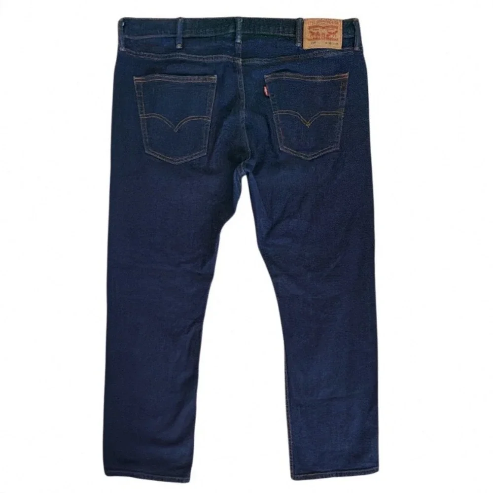 Levis‎ 514 Straight Fit Jeans Mens 38x30 Dark Wash Indigo Blue Denim Pants